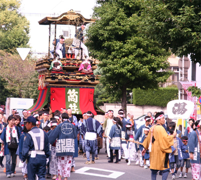 筒井町天王祭～湯取車