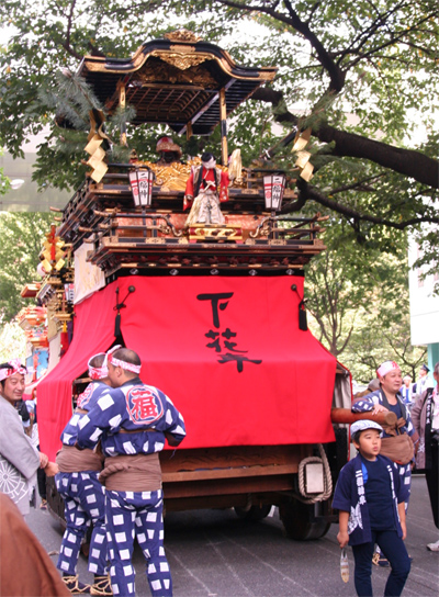 花車神明社祭～下花車町「二福神車」