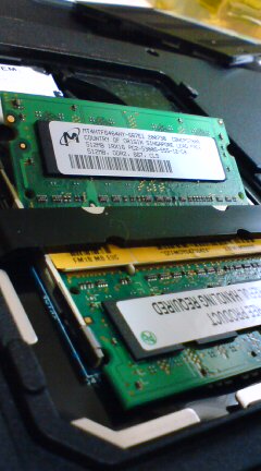 INSPIRON6400 メモリ増設