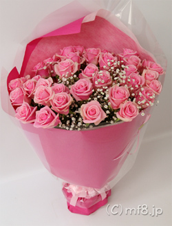 38本のバラの花束/38歳の誕生日に贈る薔薇花束