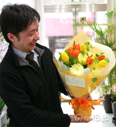 送別会の花束の大きさと相場