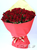 クリスマスの花プレゼント/100本のバラの花束
